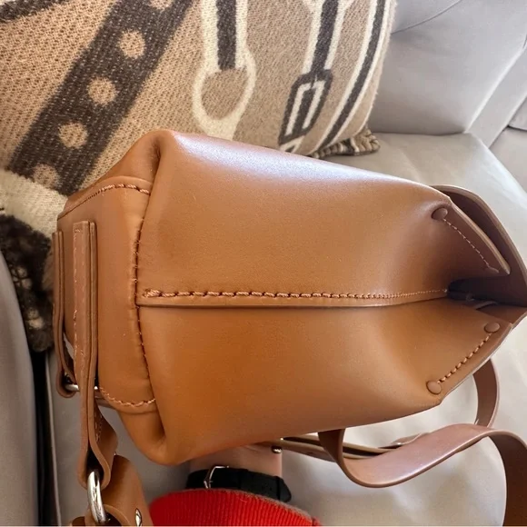 NICOGIANI MINI LEATHER BACKPACK, made in Italy display picture 1